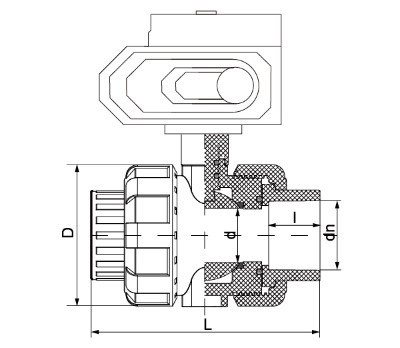 氣動、電動球閥（Q661F-10S、Q961F-10S)(圖2)